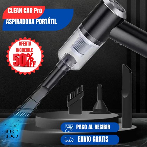 CleanCar Pro™️| Aspiradora Portátil Recargable| OFERTA LIMITADA 50% DE DESCUENTO🔥