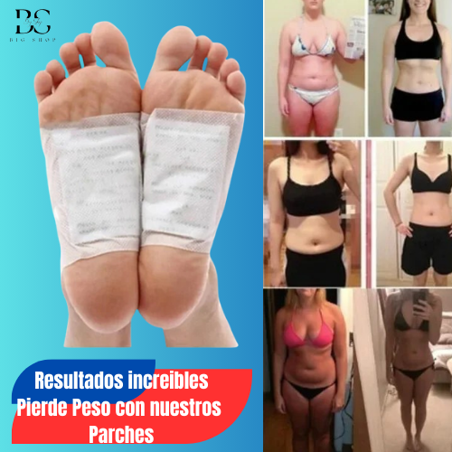 DetoxFoot™️| Parches para Pies Detox | Oferta 2x1 | Big Shop